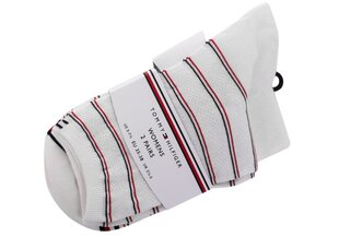 Носки Tommy Hilfiger, 2 пары, белые, 100002817 001 25766 цена и информация | Женские носки из ангорской шерсти | kaup24.ee