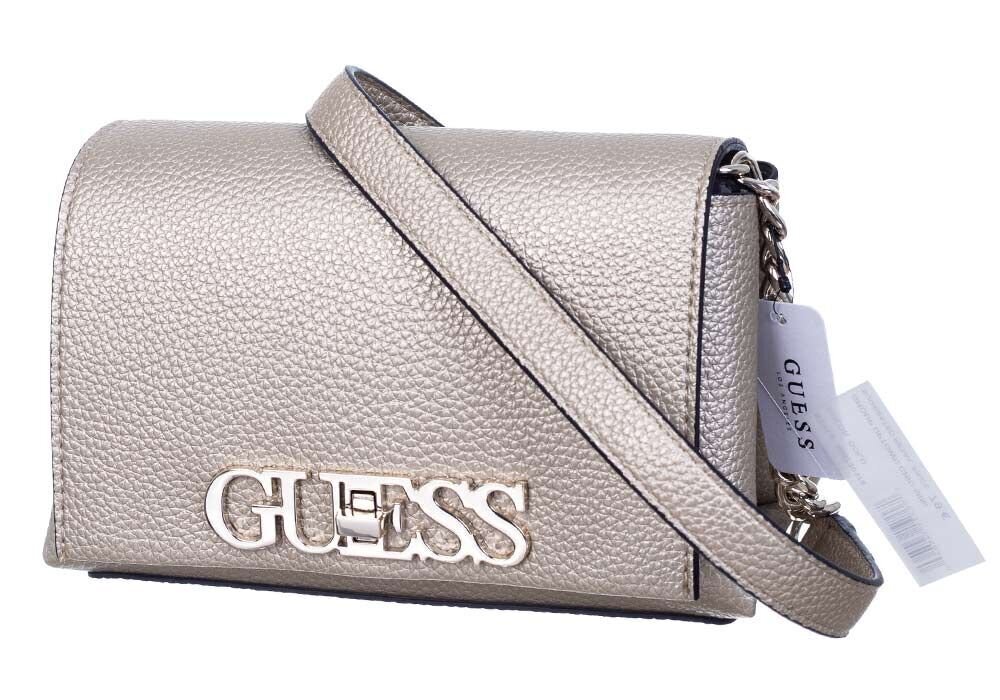 Naiste käekott GUESS UPTOWN CHIC MINI GOLD MG730178 35084 hind ja info | Naiste käekotid | kaup24.ee