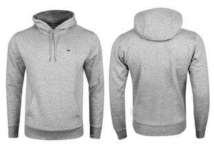 Meeste dressipluus Tommy Hilfiger TJM REGULAR FLEECE HOODIE, hall DM0DM09593 P01 28216 цена и информация | Мужские футболки | kaup24.ee