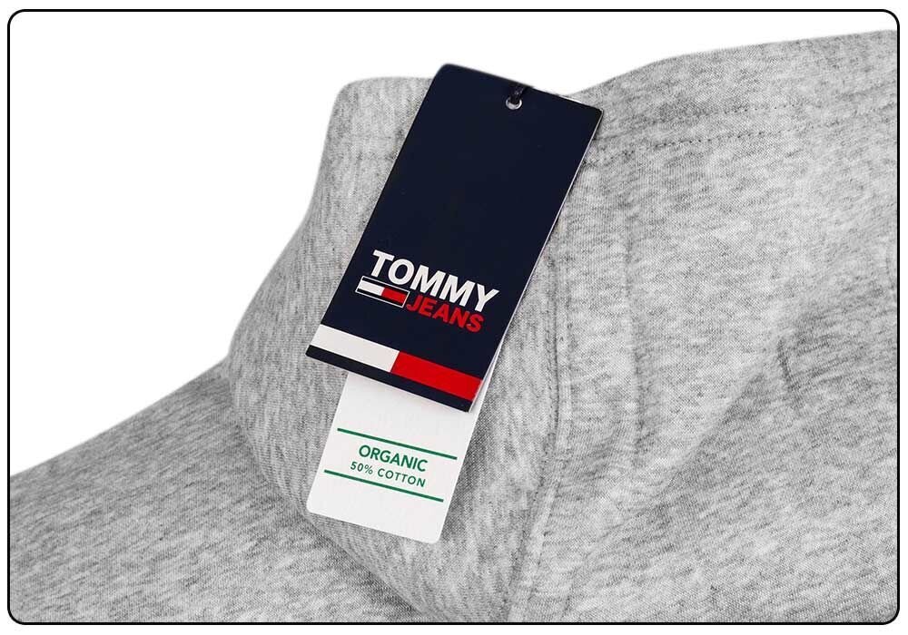 Meeste dressipluus Tommy Hilfiger TJM REGULAR FLEECE HOODIE, hall DM0DM09593 P01 28216 цена и информация | Meeste T-särgid | kaup24.ee