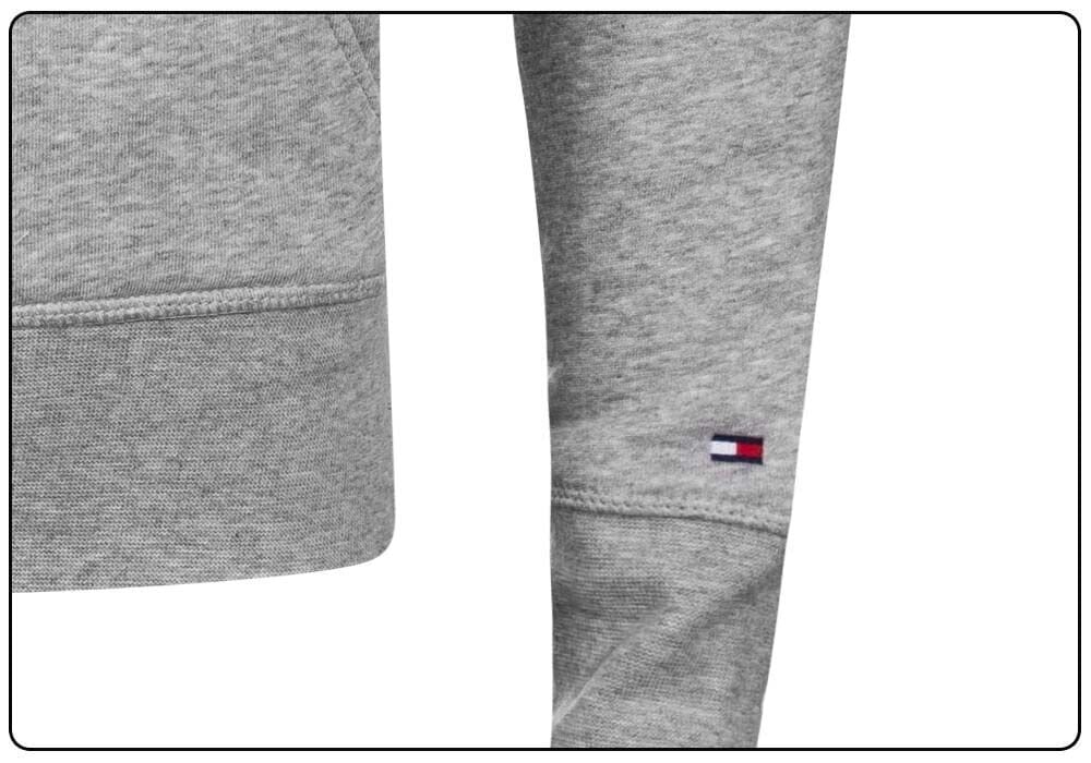 Meeste dressipluus Tommy hilfiger CORE TOMMY LOGO HOODY, hall MW0MW10752 501 28236 hind ja info | Meeste T-särgid | kaup24.ee