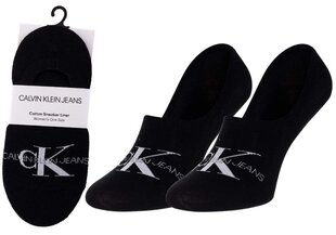 Носки следки Calvin Klein, 1 пара, черные 100001769 001 27406 цена и информация | Женские носки | kaup24.ee