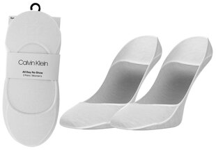 Naiste sokid Calvin Klein, 2 paari, valge 100001890 002 27825 hind ja info | Naiste sokid | kaup24.ee