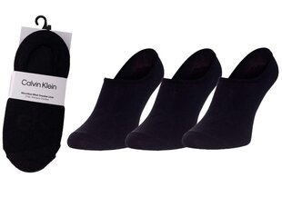 Женские носки CALVIN KLEIN, 3 пары, черные, 100003033 001 31185 цена и информация | Женские носки из ангорской шерсти | kaup24.ee