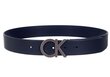 Meeste püksirihm CALVIN KLEIN 3,5 cm CK ADJ BUCKLE BELT NAVY K50K502119 411 31116 цена и информация | Meeste vööd | kaup24.ee