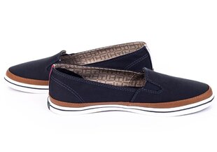 Naiste jalatsid Tommy Hilfiger ICONIC KESHA SLIP ON NAVY FW0FW01656 403 25546 hind ja info | Naiste spordi- ja vabaajajalatsid | kaup24.ee