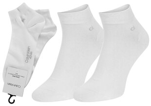 Мужские носки Calvin Klein, 2 пары, белые 100001872 002 25489 цена и информация | Мужские носки | kaup24.ee
