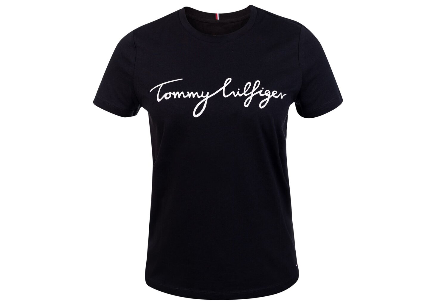 Naiste T-särk Tommy Hilfiger HERITAGE CREW NECK GRAPHIC TEE BLACK WW0WW24967 017 25459 цена и информация | Naiste T-särgid | kaup24.ee