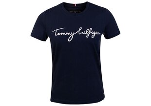 Naiste T-särk Tommy Hilfiger HERITAGE CREW NECK GRAPHIC TEE NAVY WW0WW24967 403 25452 цена и информация | Женские футболки | kaup24.ee