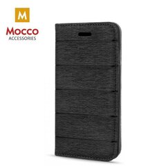 Mocco Smart Magnet Case Тканевый Чехол для телефона Sony M4 Aqua Черный цена и информация | Чехлы для телефонов | kaup24.ee