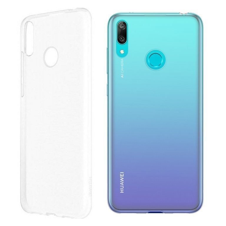 Mocco Ultra Back Case 1 mm Silicone Case for Huawei Y6 (2019) / Huawei Y6 Prime (2019) Transparent цена и информация | Telefoni kaaned, ümbrised | kaup24.ee