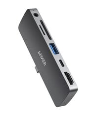 ANKER I/O HUB USB 6-IN-1 jaotur цена и информация | Адаптеры и USB-hub | kaup24.ee