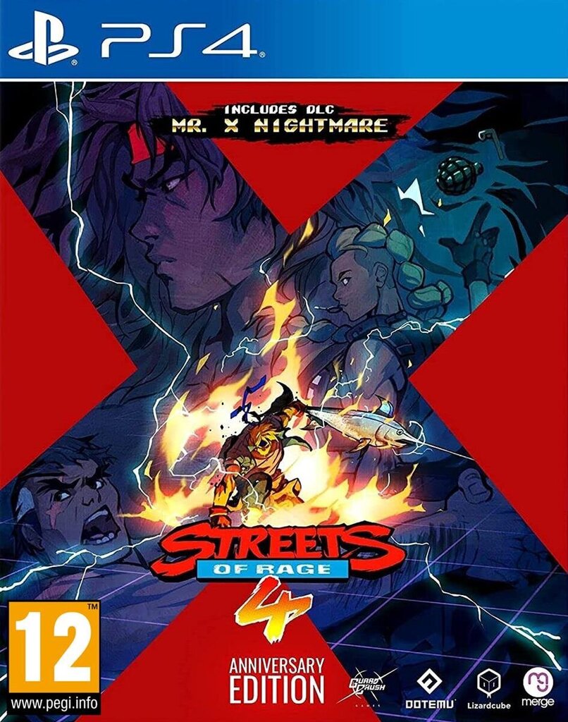 Компьютерная игра PS4 Streets of Rage 4 Anniversary Edition цена | kaup24.ee