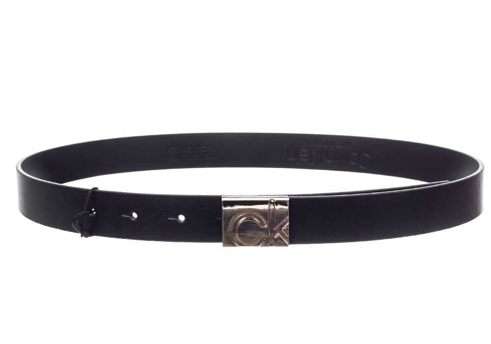 Naiste püksirihm Calvin Klein SQUARE PLAQUE BUCKLE BELT, 25 mm, must K60K607657 BAX 26105 цена и информация | Naiste vööd | kaup24.ee