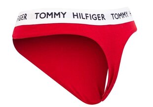 Женские трусики-стринги Tommy Hilfiger THONG RED UW0UW02198 XCN 25552 цена и информация | набор из 3 хлопковых женских трусиков с рисунком | kaup24.ee