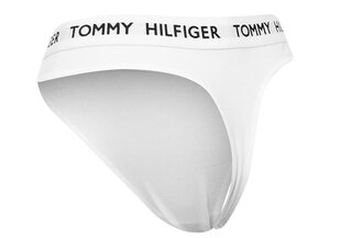 Женские трусики-стринги Tommy Hilfiger THONG WHITE UW0UW02198 YCD 25555 цена и информация | набор из 3 хлопковых женских трусиков с рисунком | kaup24.ee