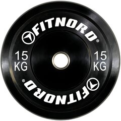 Raskusketas must 15 kg, FitNord hind ja info | Hantlid, kangid, raskused | kaup24.ee