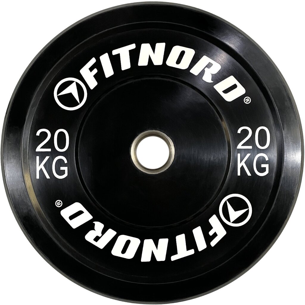 Raskusketas must 20 kg, FitNord hind ja info | Hantlid, kangid, raskused | kaup24.ee