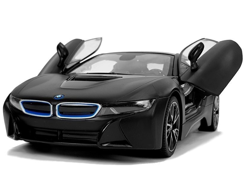 Kaugjuhitav BMW i8 1:14 - Automaatuksed - Rastar hind ja info | Poiste mänguasjad | kaup24.ee