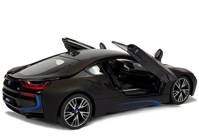 Kaugjuhitav BMW i8 1:14 - Automaatuksed - Rastar hind ja info | Poiste mänguasjad | kaup24.ee