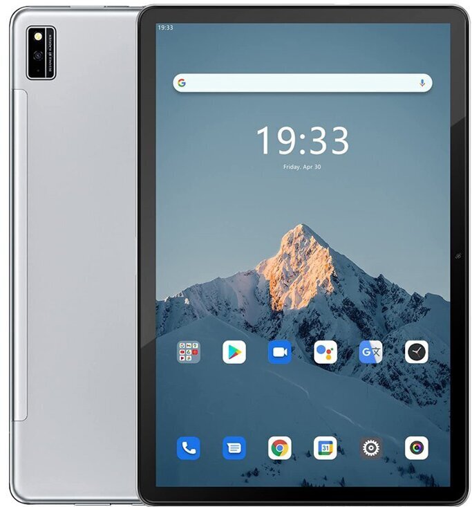 Tahvelarvuti 10" LTE 4/64GB Blackview Tab Glacier Silver цена и информация | Tahvelarvutid | kaup24.ee