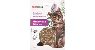 Flamingo Catnip naistenõges kotis kassidele 15g hind ja info | Mänguasjad kassidele | kaup24.ee