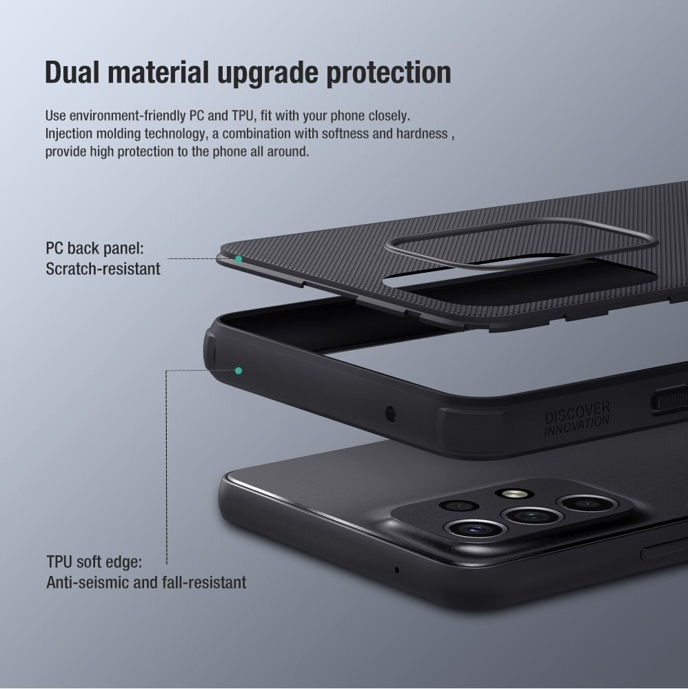 Kaaned Nillkin Super Frosted PRO Back Samsung Galaxy A53 5G must hind ja info | Telefoni kaaned, ümbrised | kaup24.ee