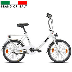Велосипед ESPERIA 20" 2400 FOLDING 1V WHITE цена и информация | Велосипеды | kaup24.ee