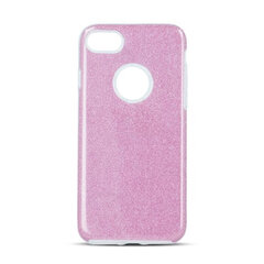 Glitter 3in1 case, hõbedane iPhone X / iPhone XS, roosa hind ja info | Telefoni kaaned, ümbrised | kaup24.ee