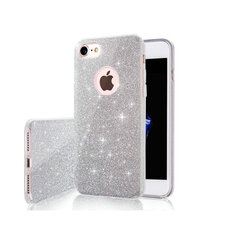 Glitter 3in1 case, предназначен для IPhone 12 Mini, серебристый цена и информация | Чехлы для телефонов | kaup24.ee