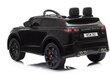 Kahekohaline laste elektriauto Range Rover, lakitud must hind ja info | Laste elektriautod | kaup24.ee