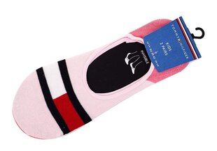 Mikrosokid Tommy Hilfiger, 2 paari, roosad, 394001001 101 31486 цена и информация | Носки, колготки для мальчиков | kaup24.ee