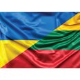 Magnetkleebis Ukraina ja Leedu lipuga