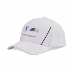 Spordimüts Puma BMW Motorsport Valge S6438729 цена и информация | Мужские шарфы, шапки, перчатки | kaup24.ee