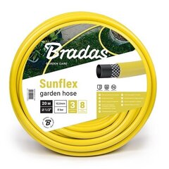 Kastmisvoolik Sunflex 5/8'-50 m, kollane hind ja info | Kastekannud, voolikud, niisutus | kaup24.ee