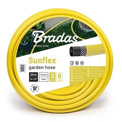 Шланг садовый SUNFLEX 5/8'-20 m, желтый цена и информация | Оборудование для полива | kaup24.ee