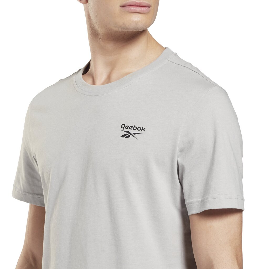 Reebok T-Särgid Ri Left Chest Logo Grey HG4442 HG4442/XL цена и информация | Meeste spordiriided | kaup24.ee