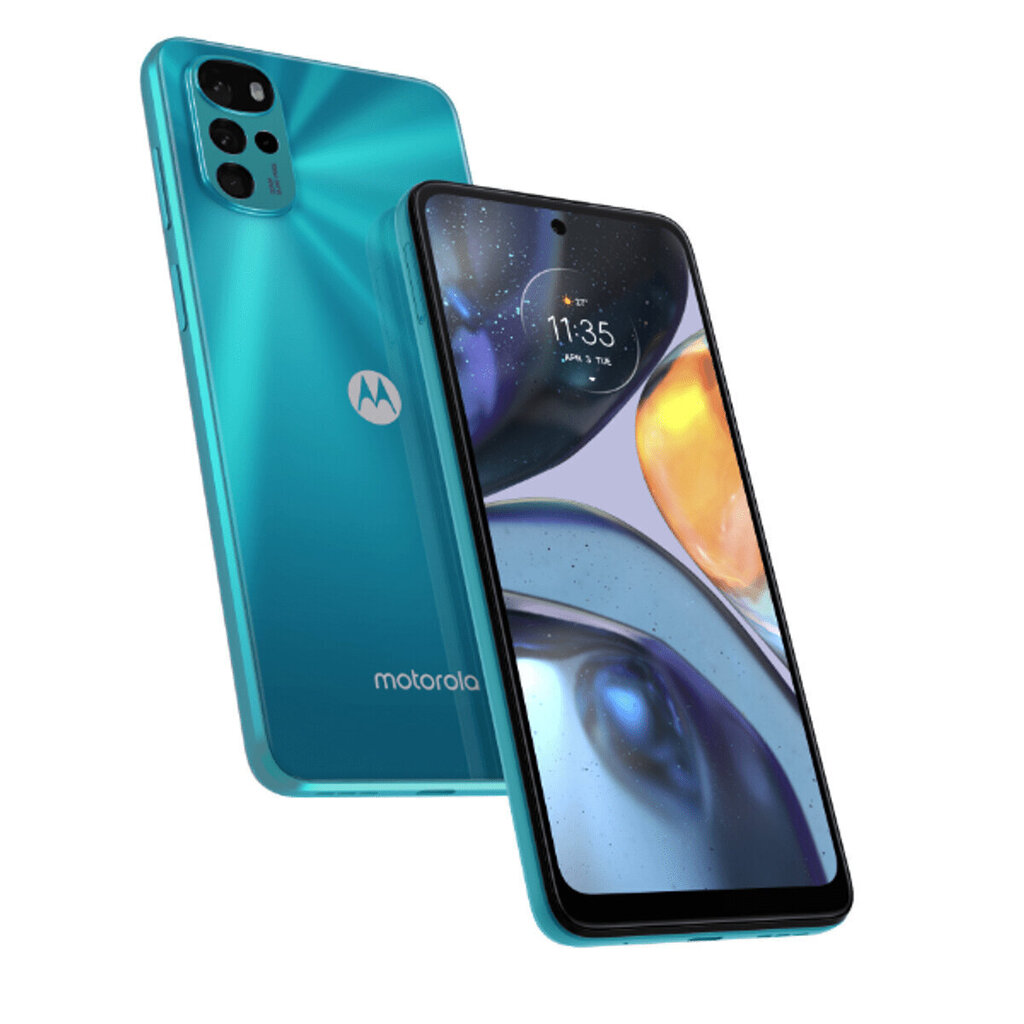 Motorola Moto G22 64GB, Dual SIM, Iceberg Blue цена и информация | Telefonid | kaup24.ee