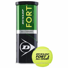 Tennisepallid Dunlop Fort All Court TS цена и информация | Товары для большого тенниса | kaup24.ee