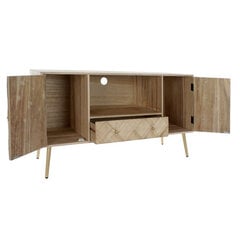 TV-mööbel DKD Home Decor Metall Paulownia puit Mänd (118 x 40 x 65 cm) hind ja info | TV alused | kaup24.ee