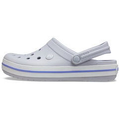 Naiste sussid Crocs™ Crocband™ 180074, hall hind ja info | Crocs™ Kodutarbed | kaup24.ee