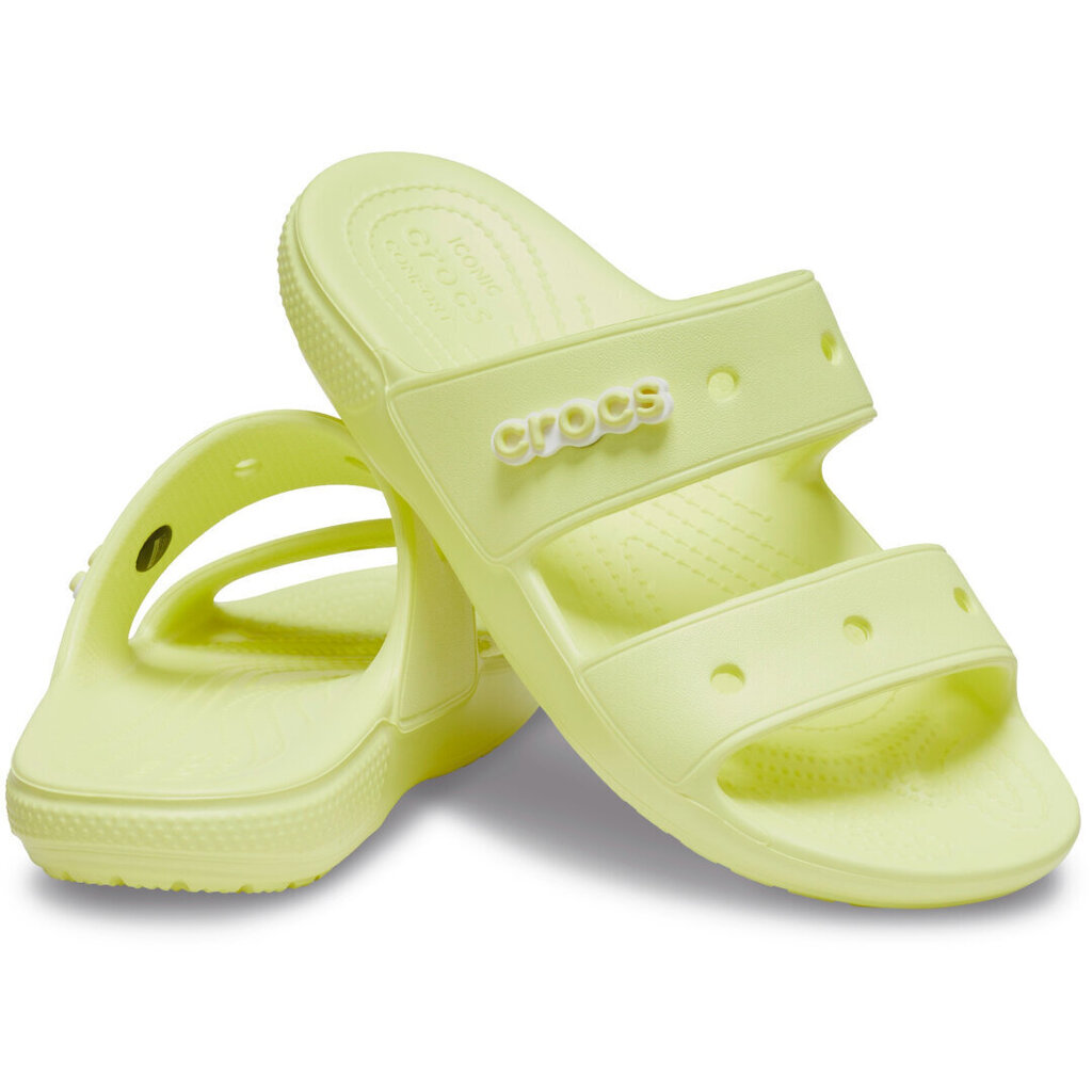 Naiste sussid Crocs™ Classic Sandal 206761, kollane hind ja info | Naiste plätud ja sussid | kaup24.ee