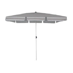 Päikesevari Mirpol, 200 cm, hall hind ja info | Päikesevarjud, markiisid ja alused | kaup24.ee