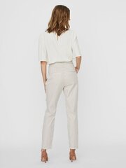 Брюки женские Vero Moda L30 10216701*01, белые/бежевые 5714506122061 цена и информация | Женские брюки | kaup24.ee