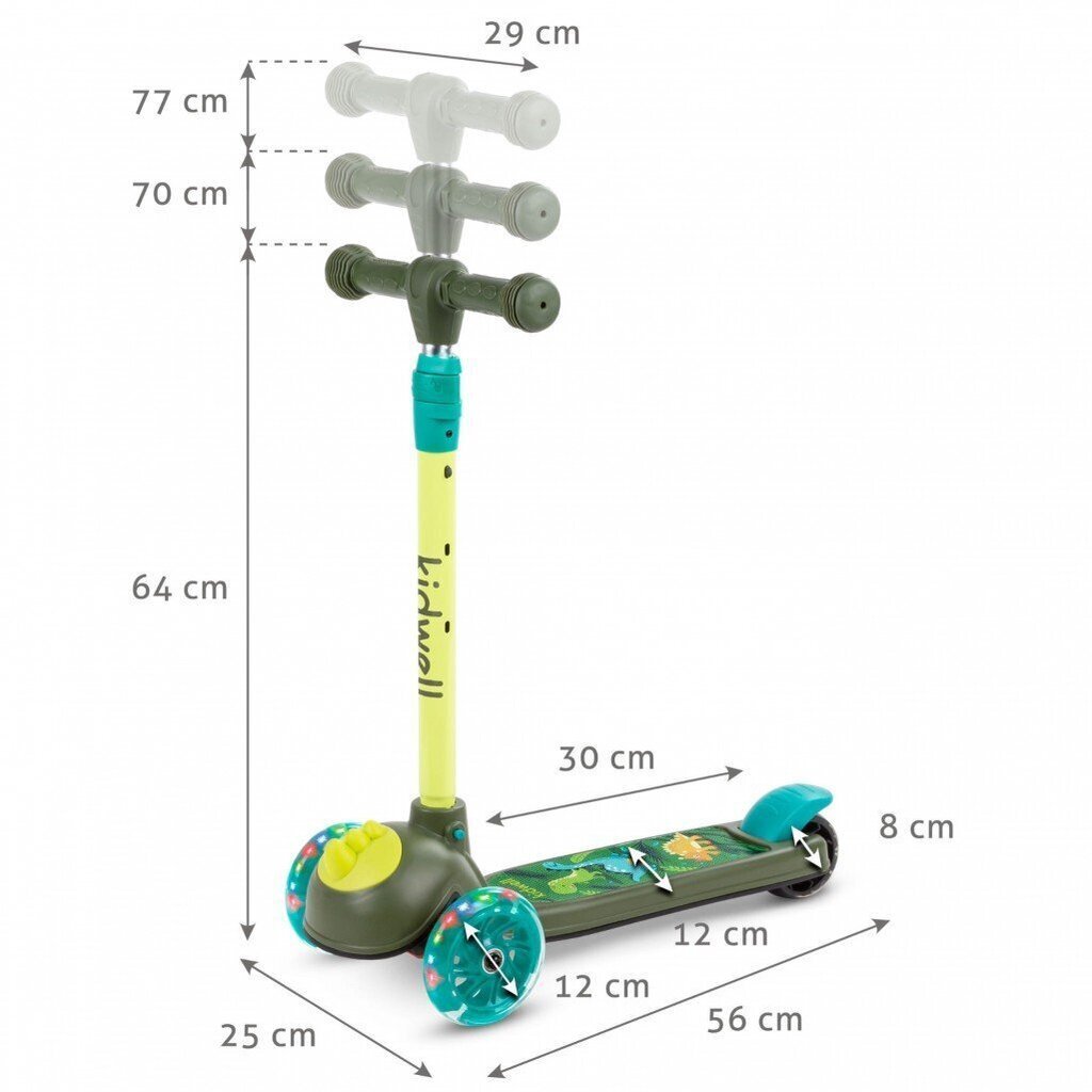 Tasakaalu tõukeratas Kidwell Zoocar Dino hind ja info | Tõukerattad | kaup24.ee