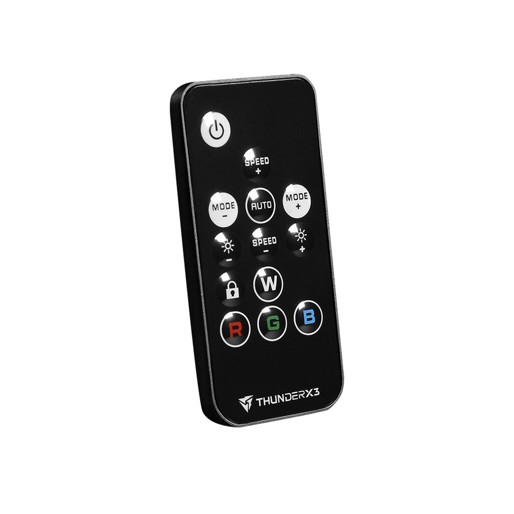 Monitorialus ThunderX3 AS5 Hex RGB / 3 x USB 3.0 / IR Remote hind ja info | Sülearvuti tarvikud | kaup24.ee