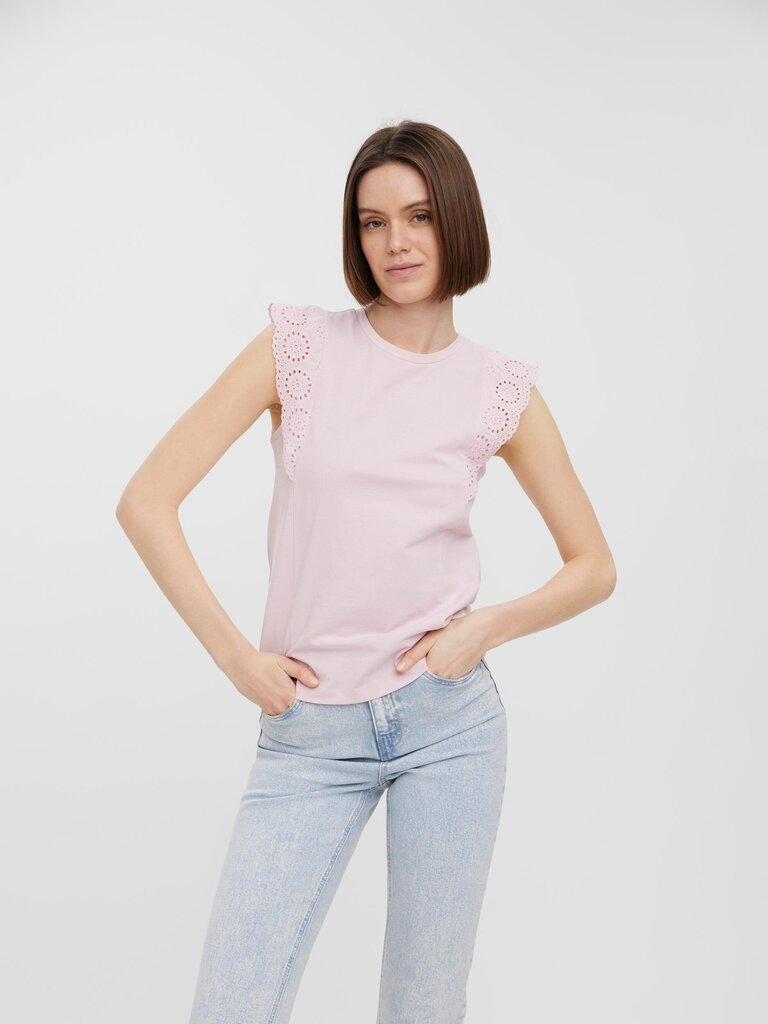 Vero Moda naiste särk 10259908*04, roosa 5715214027112 цена и информация | Naiste T-särgid, topid | kaup24.ee