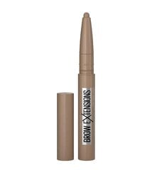 Kulmumeik Brow Xtensions Maybelline: Värvus - 01-blonde hind ja info | Ripsmetušid, lauvärvid, silmapliiatsid, seerumid | kaup24.ee