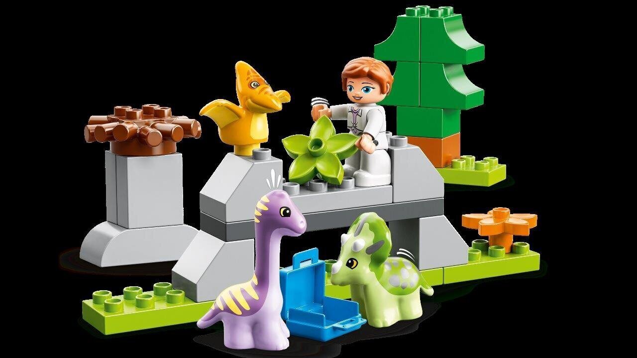 10938 LEGO® DUPLO Dinosauruste lasteaed hind ja info | Klotsid ja konstruktorid | kaup24.ee