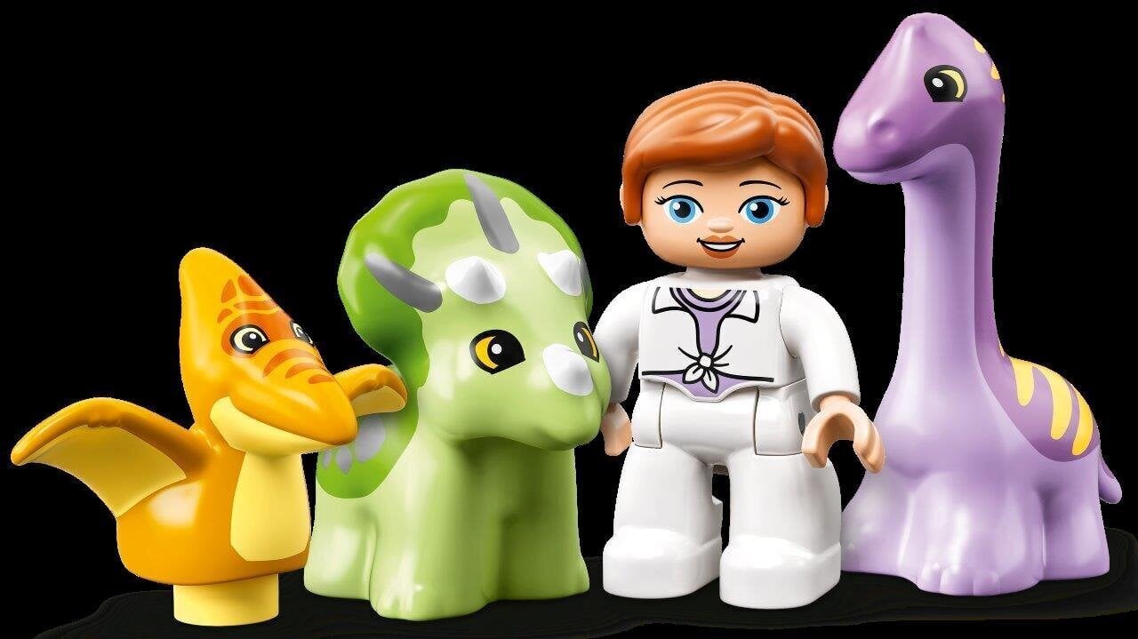 10938 LEGO® DUPLO Dinosauruste lasteaed hind ja info | Klotsid ja konstruktorid | kaup24.ee